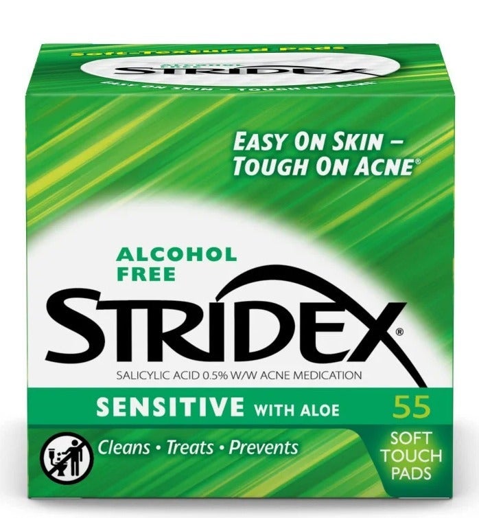Stridex Daily Care Acne Pads With Aloe 55 - Image 2
